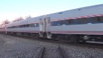 Amtrak crossing over the former B&O